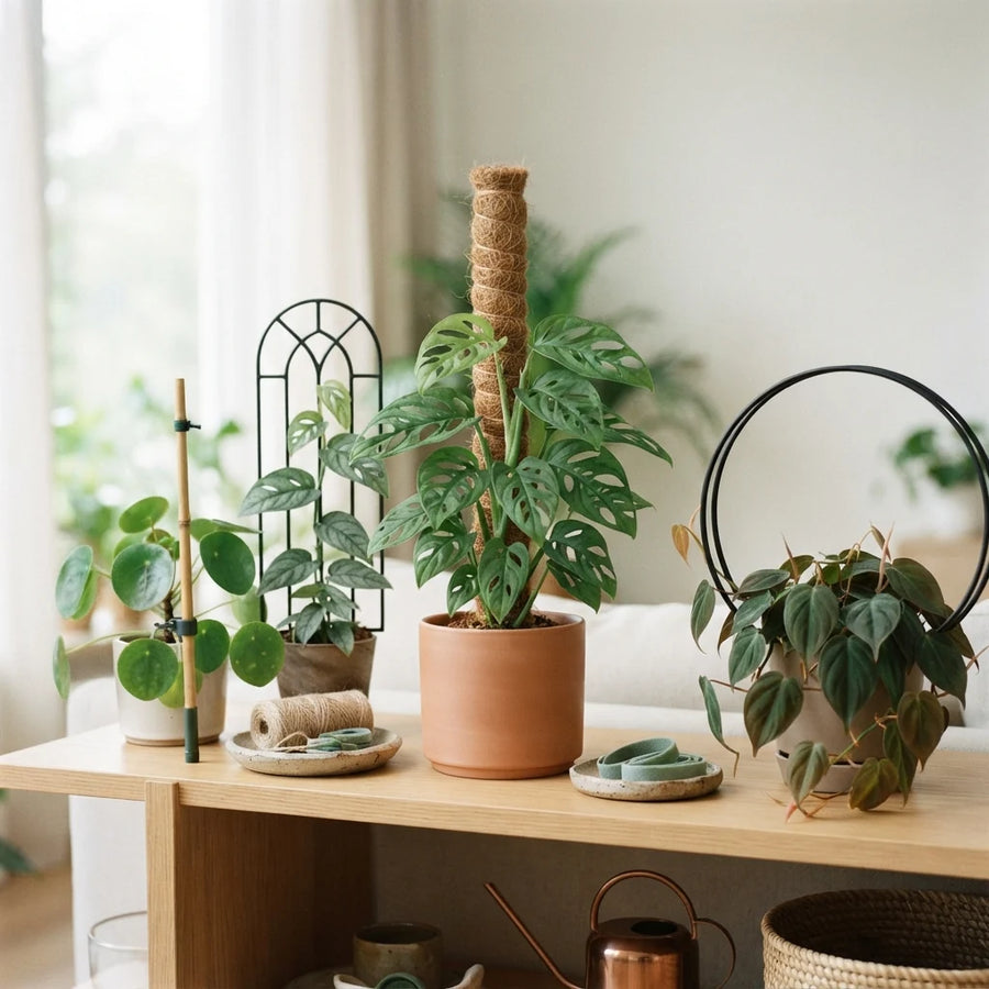 Plant support and training accessories collection cover